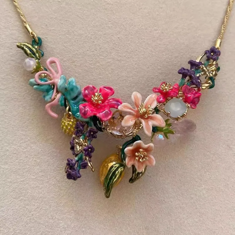 Французская эмаль цветная серия ароматизаторов цветы лимона и цитруса зеленые