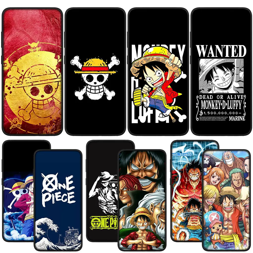 

One Piece Luffy Soft Cover Phone Casing for Xiaomi Redmi Note 11 10 9 8 Pro 9S 10S 11S 9A 9C NFC 9T 10A 10C 8A Case