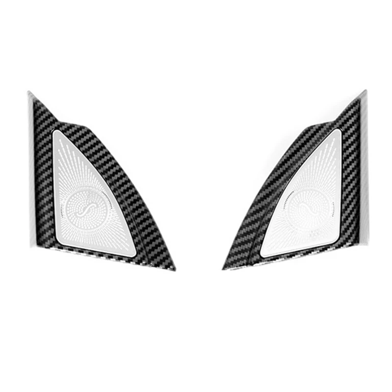 

Front Window Speaker A Pillar Cover Trim Sticker ABS for Toyota Highlander 2020 2021 2022 Car Accessories