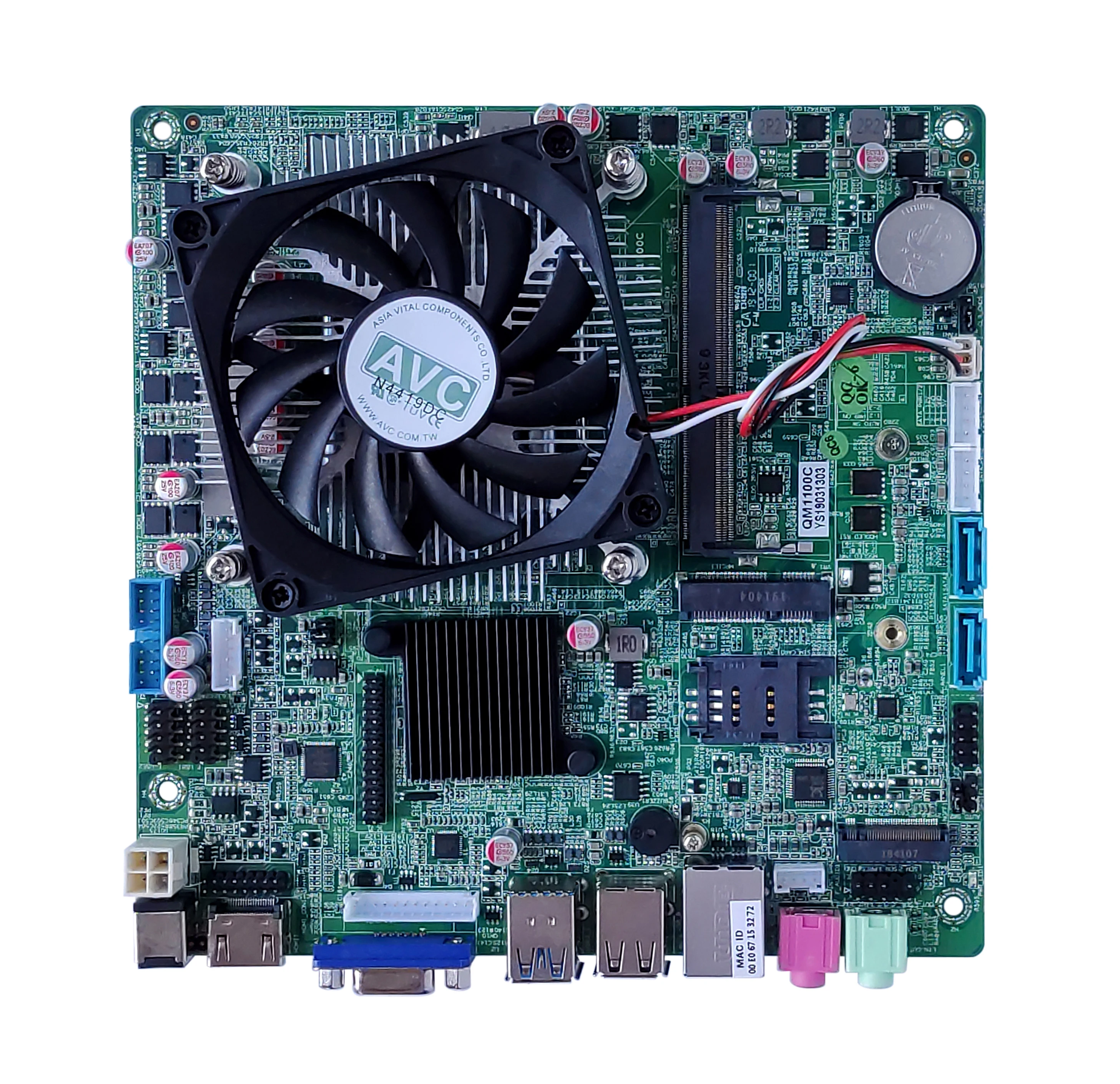 Фото Материнская плата ELSKY QM1100C с поддержкой платформ Skylake 6-го и Kabylake 7-го поколений, сокет 1151, процессоры I3 I5 I7 №2