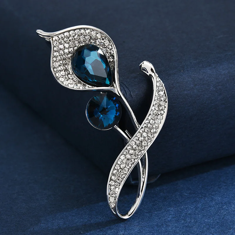 

European and American Korean Version of Flower Corsage Women's Clothing Pin Korean Version of Light Luxury Style Brooch