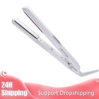 ultrasonic infrared hair straightener professional hair care iron for curly hair repair damaged iron