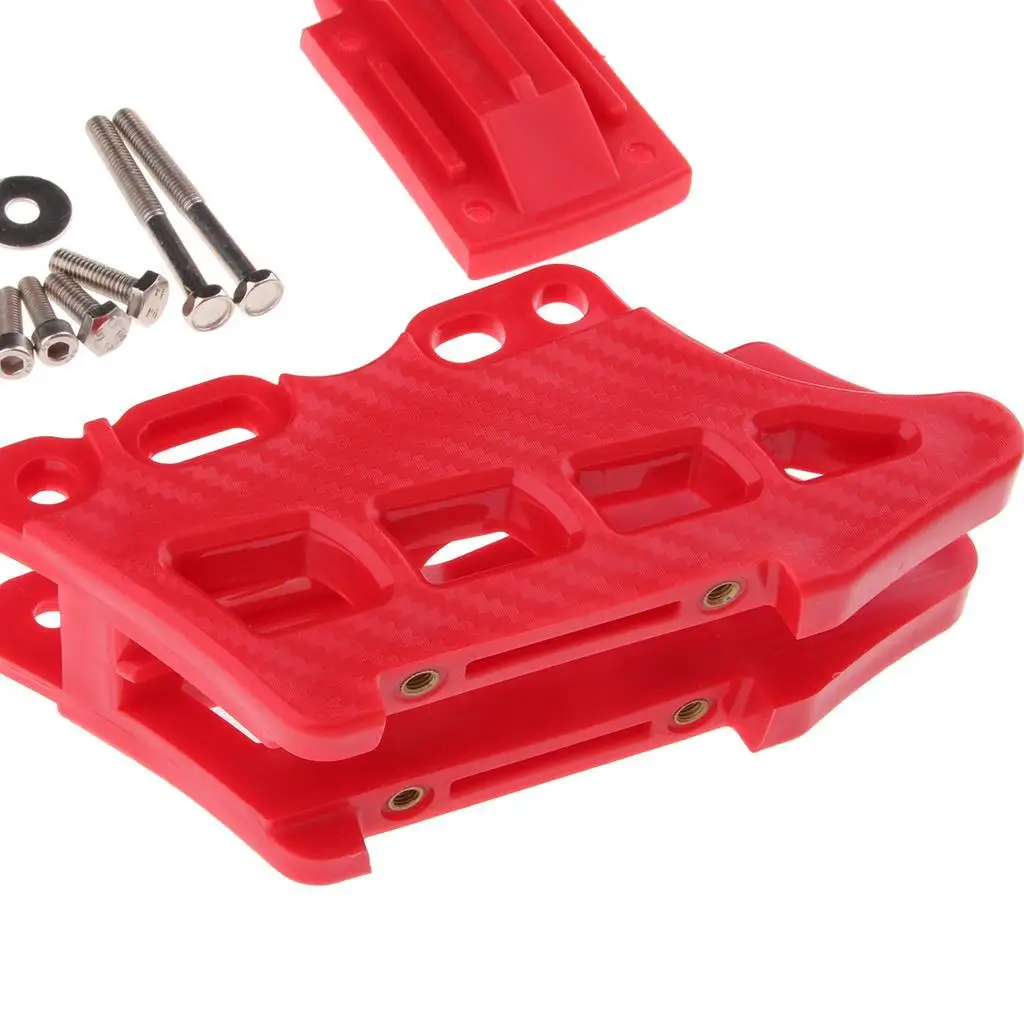 

Rear Chain Guide Guard for CRF KLX KDX KXF RM RMZ DRZ YZ YZF WRF Red