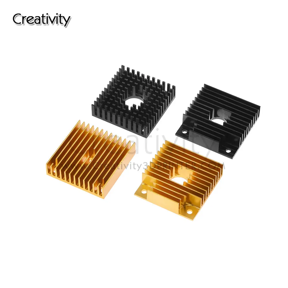 

3d printer heat sink MK7 MK8 extruder aluminum block 40x40x11 mm for MK7 extruder MK7/8 multi-slot heat sink 40*10mm Heatsink