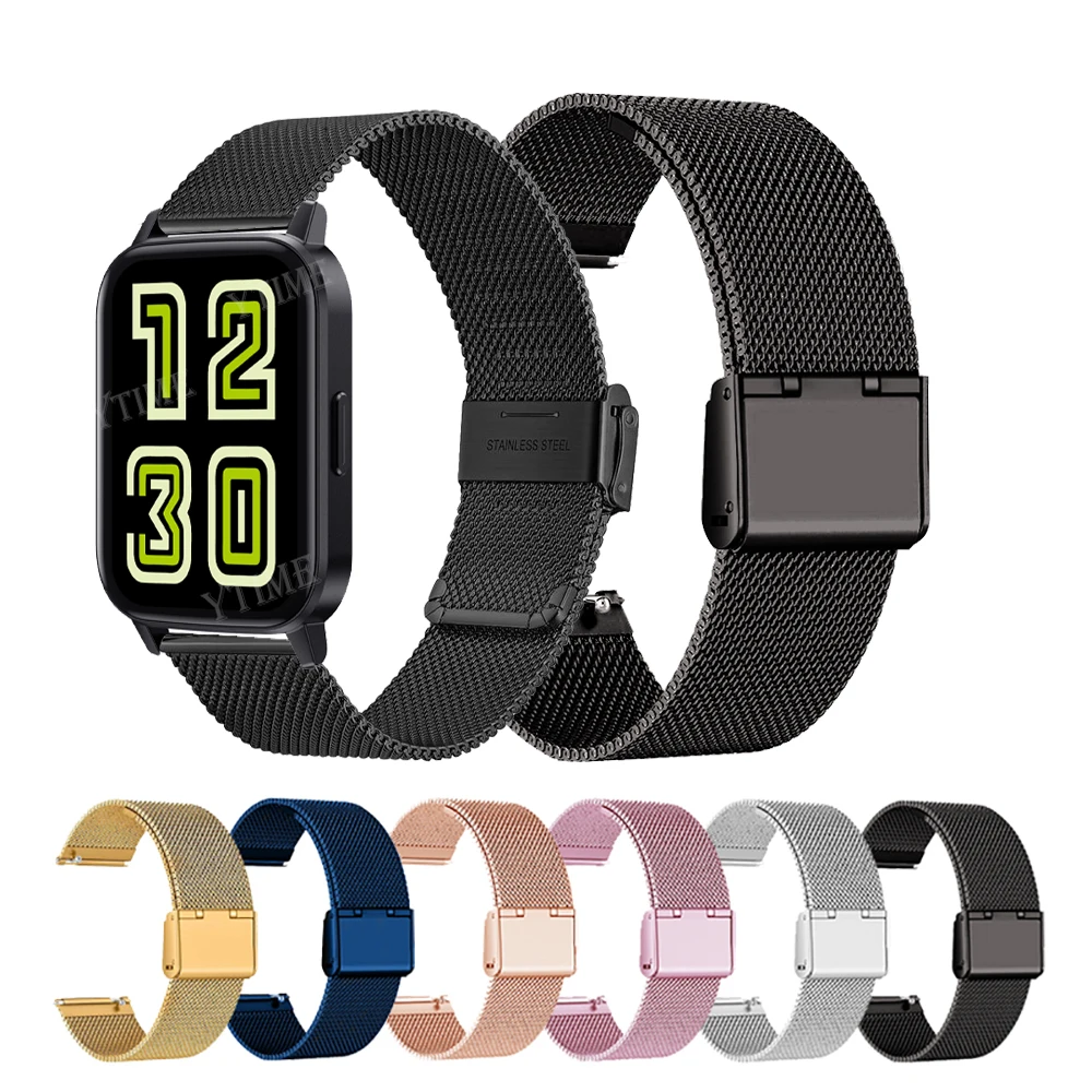 

Milanese Bracelet Strap For Realme DIZO Watch R D Talk Pro GPS Smart Watch Band Belts For DIZO Watch 2 Sports Wristband Correa