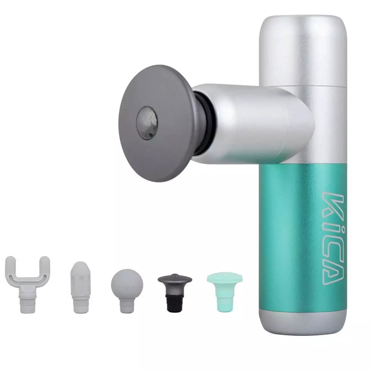 Мини-массажер KICA с ручкой карманный Электрический USB-массажер для снятия боли в