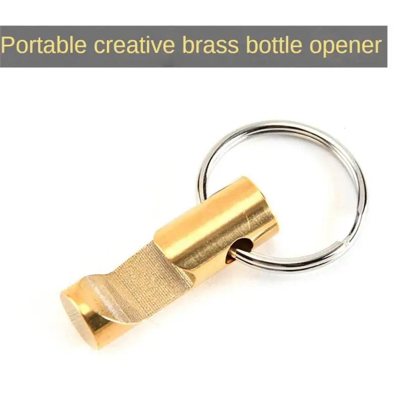 

Pocket Cylindrical Beer Bottle Opener Zinc Alloy Creative Mini Key Chain Outdoor Camping Portable Kitchen Tools Gadgets Openers