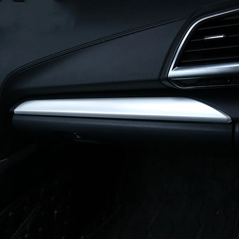 

WELKINRY for Subaru Forester SK 5th generation 2019 2020 2021 2022 ABS chrome front head car console dashboard trim