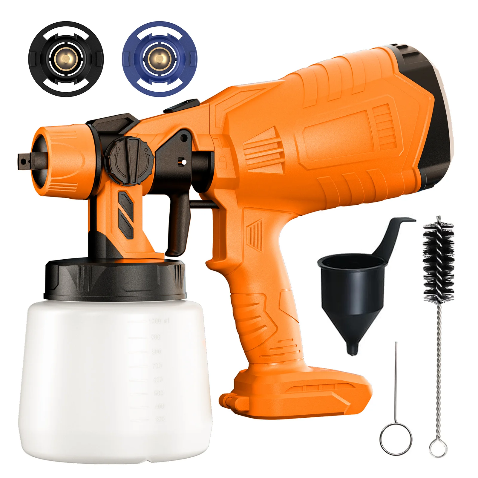 

Беспроводной пистолет-распылитель HVLP для Makita Dewalt 18В