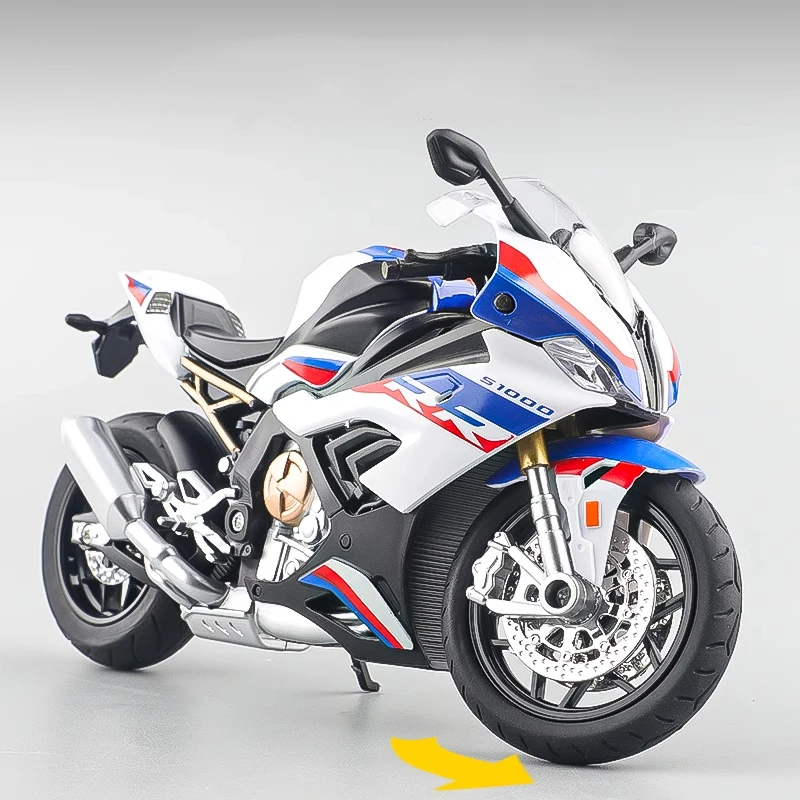 Модель мотоцикла KMM S1000RR 1/12 металлическая