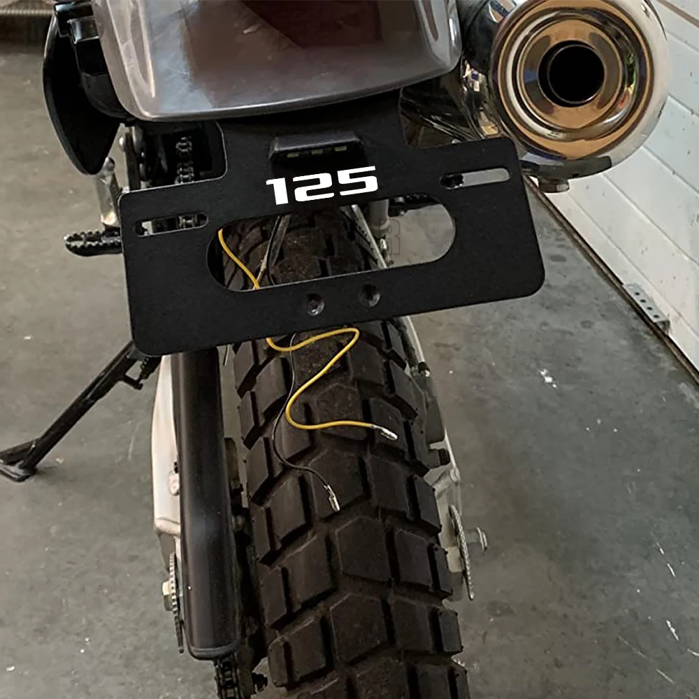 Для KTM DUKE 125 Duke 250 390 2017-2025 заднее крыло регистрационный кронштейн держатель