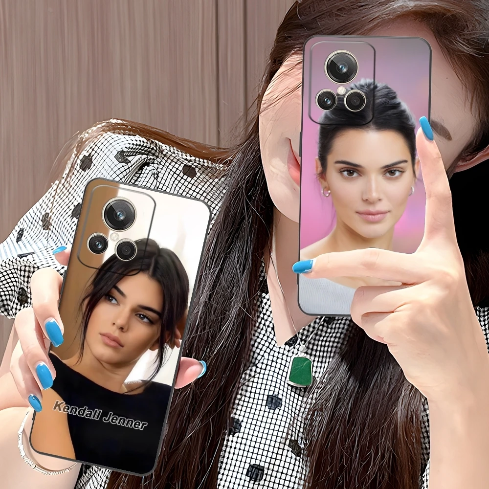 Черный мягкий чехол для мобильного телефона с цветными элементами памяти Realme GT 2