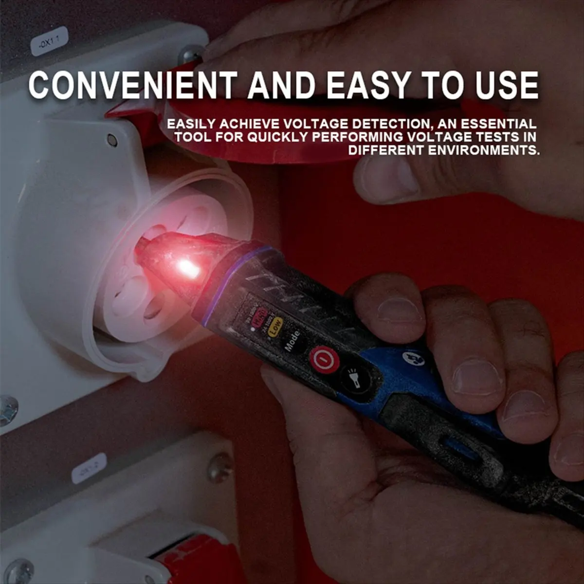 (BABQ) Бесконтактный тестер напряжения BOSCH GVD 1000-17 с функцией самопроверки, класс защиты IP67, двойное напряжение для работы с электродрелью (art.: 3920da13641ea) - 3920da13641ea