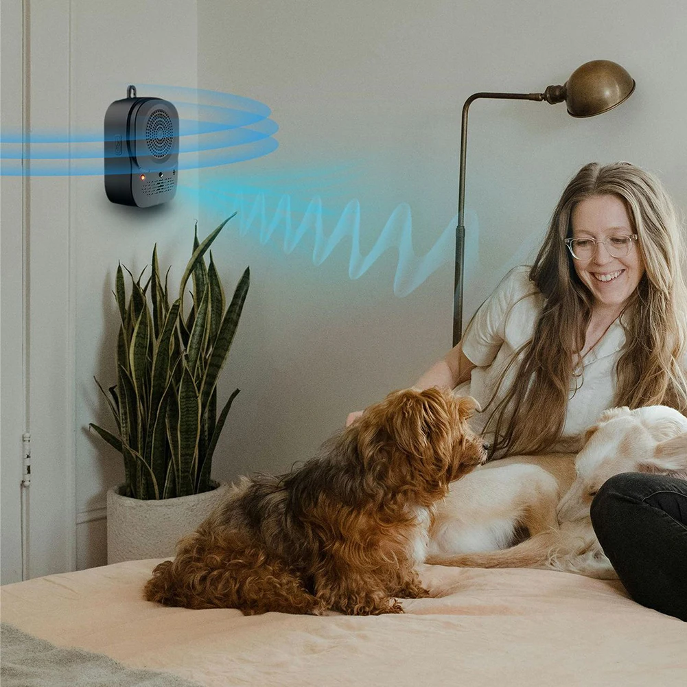 Ультразвуковой ограничитель лая для собак устройство дрессировки 4 уровня