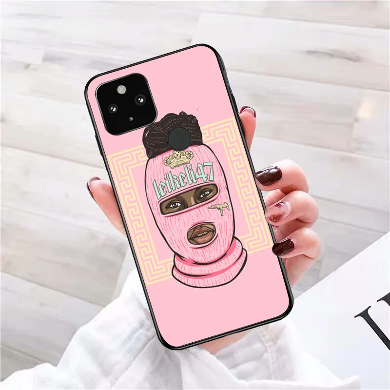 Ловушка для девушек в лыжах маска искусства курения Google Pixel 7 7Pro 6 Pro 6A 5A 4A 3A 4 XL 5 3 2 -