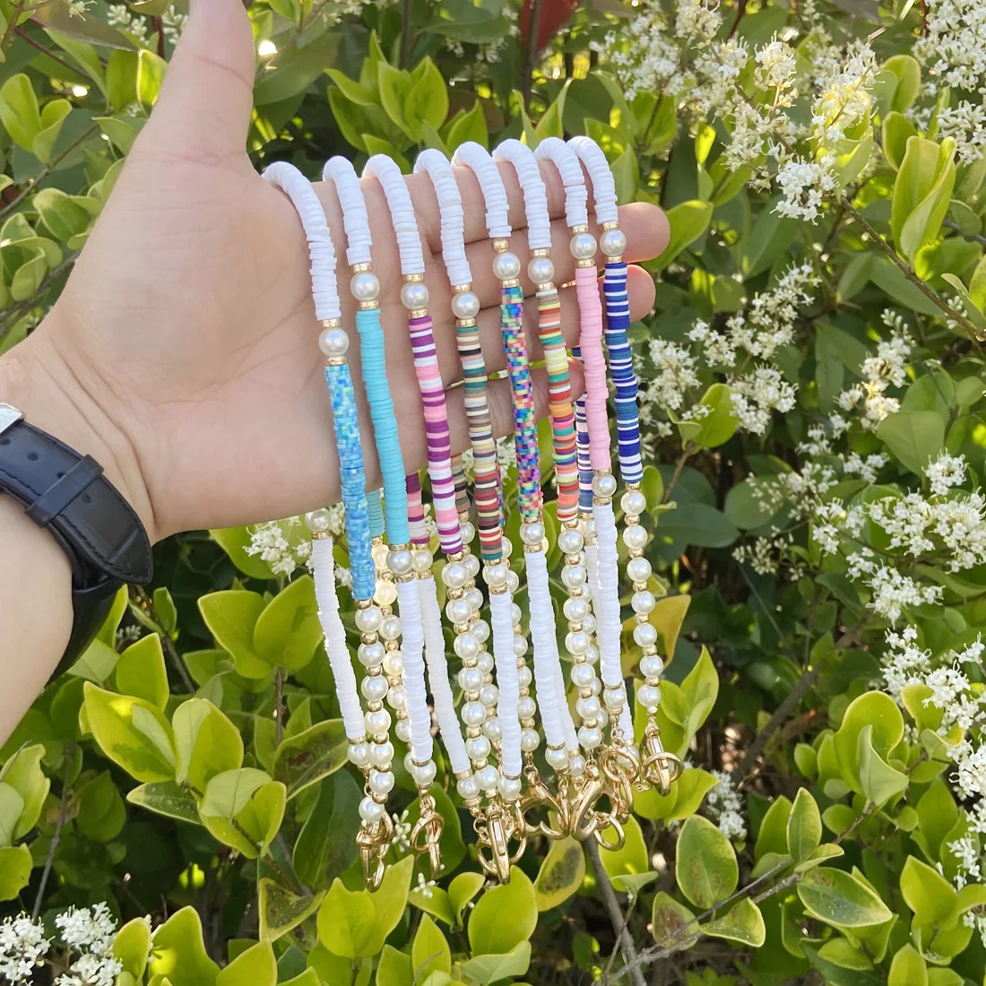 Женское пляжное ожерелье с жемчугом в этническом стиле |