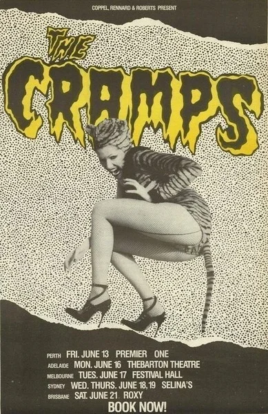 

THE CRAMPS METAL TIN SIGN POSTER WALL PLAQUE