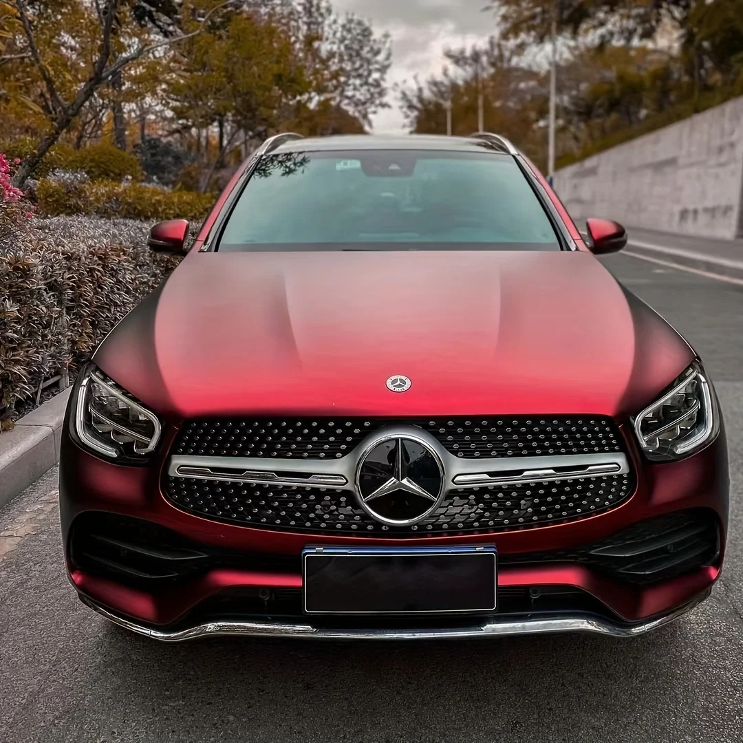 Высококачественная автомобильная виниловая пленка цветная матовая