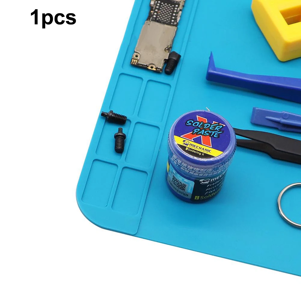 

ESD Heat Insulation Soldering Mat Computer Phone Repair Tool Kit Working Repair Pad Heatresistant Maintenance Platform 30*20cm