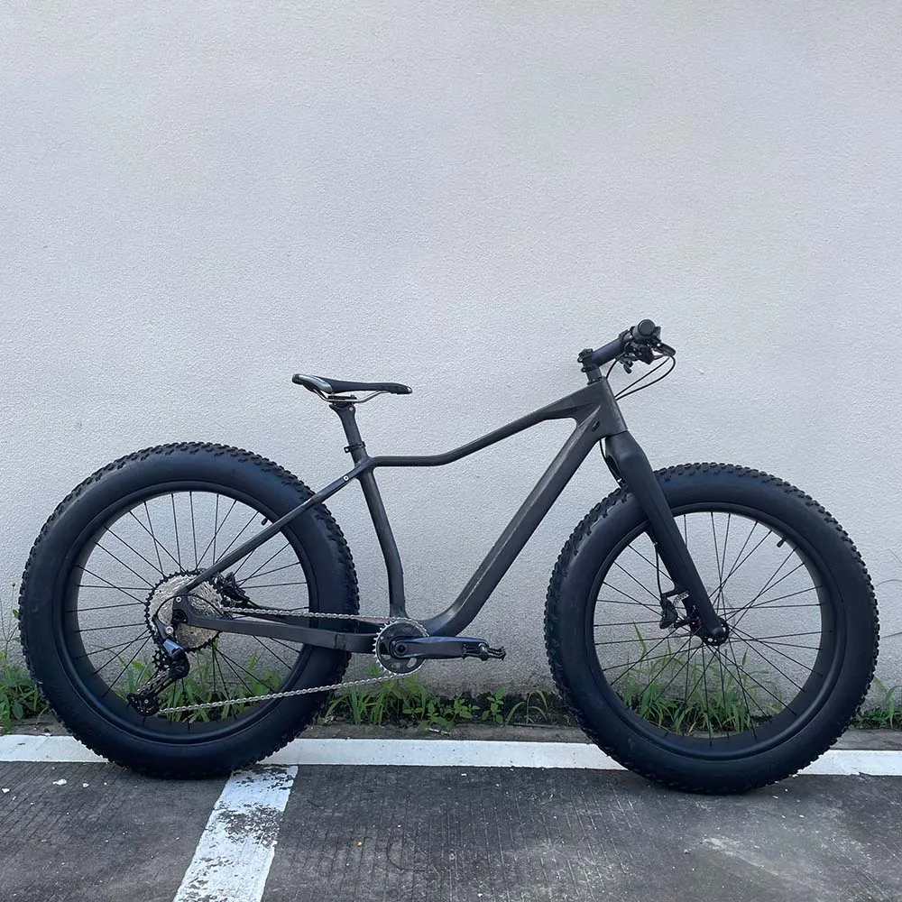 Winowsports 26er шина 5 0 ''углеродная Толстая велосипедная Рама 197 мм заднее