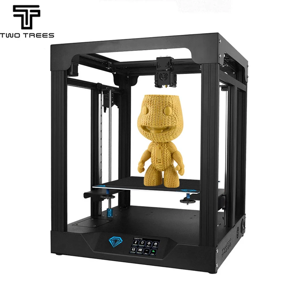 Twotrees SP-5 3D Printer Core XY TMC2225 Silen MB V1.1 V2.1 Dual Z Axis FDM Extruder Larg Print Size 300*300*330mm PEI |