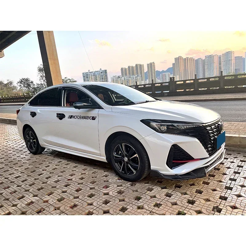 Новинка! Передний разветвитель для CHANGAN EADO Plus 2020 2021 юбки Lip 2022 Набор черного