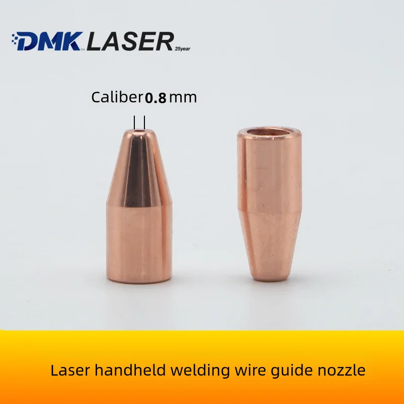 Направляющая для волоконной лазерной сварки DMK, сопла M5, однослойная медная насадка для сварочной головки SUP21T SUP23S/T QIlin BWT20 HW980/970