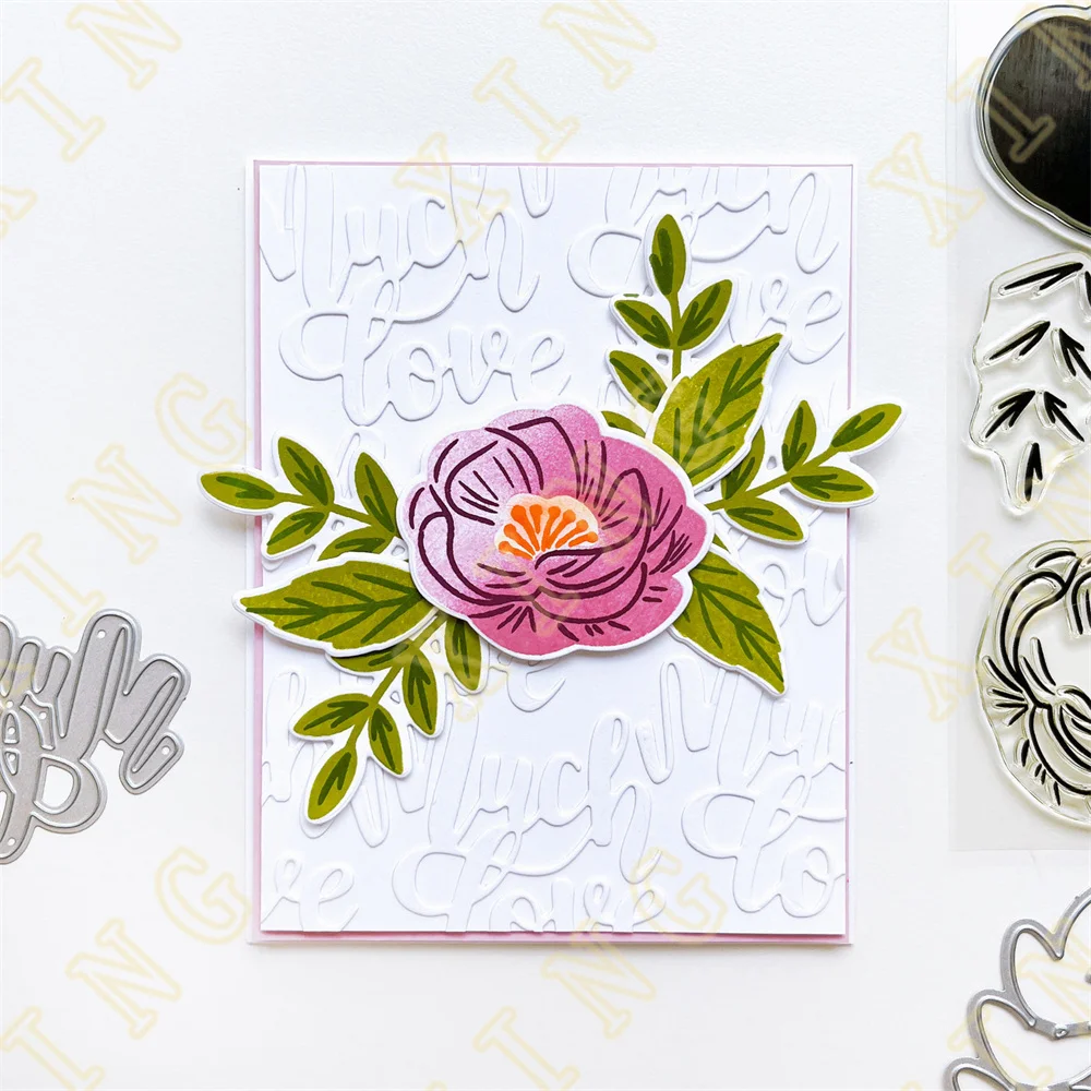 Листья Lotsa в горошек рамка предложения новые металлические штампы украшение для