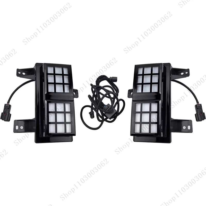 

Автозапчасти, передний бампер, противотуманные фары в сборе, дневные ходовые огни, внешние декоративные противотуманные фары автомобиля для Chery Jetour Traveller T2