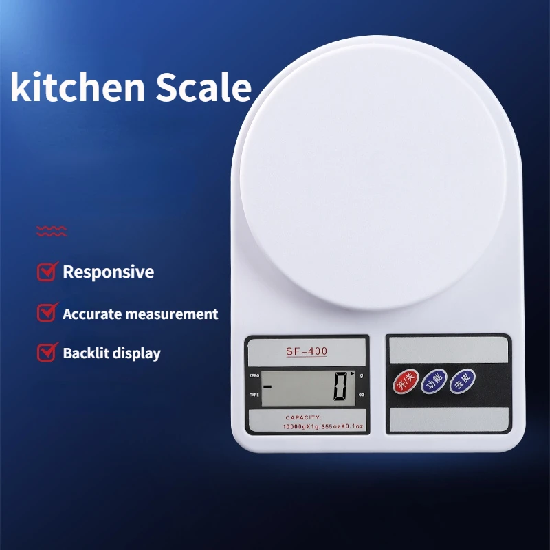

SF400 Kitchen Scales Digital Balanca Food Scale High Precision Kitchen Electronic Scale 10kg Digital Baking Food Scale