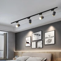 Minimalist track light spotlight led ceiling light Nordic surface mounted downlight living room no main light small spotlight