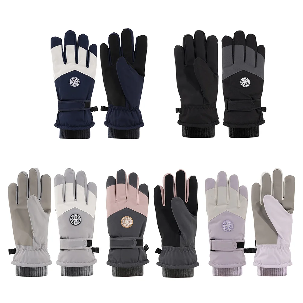 Перчатки для сноуборда и лыж мужчин женщин водонепроницаемые зимние перчатки