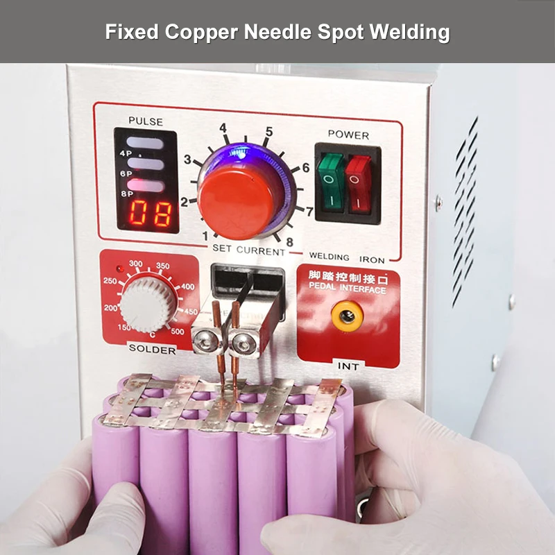 Точечный сварочный аппарат SUNKKO 709AD высокомощный импульсный аккумулятор точечная