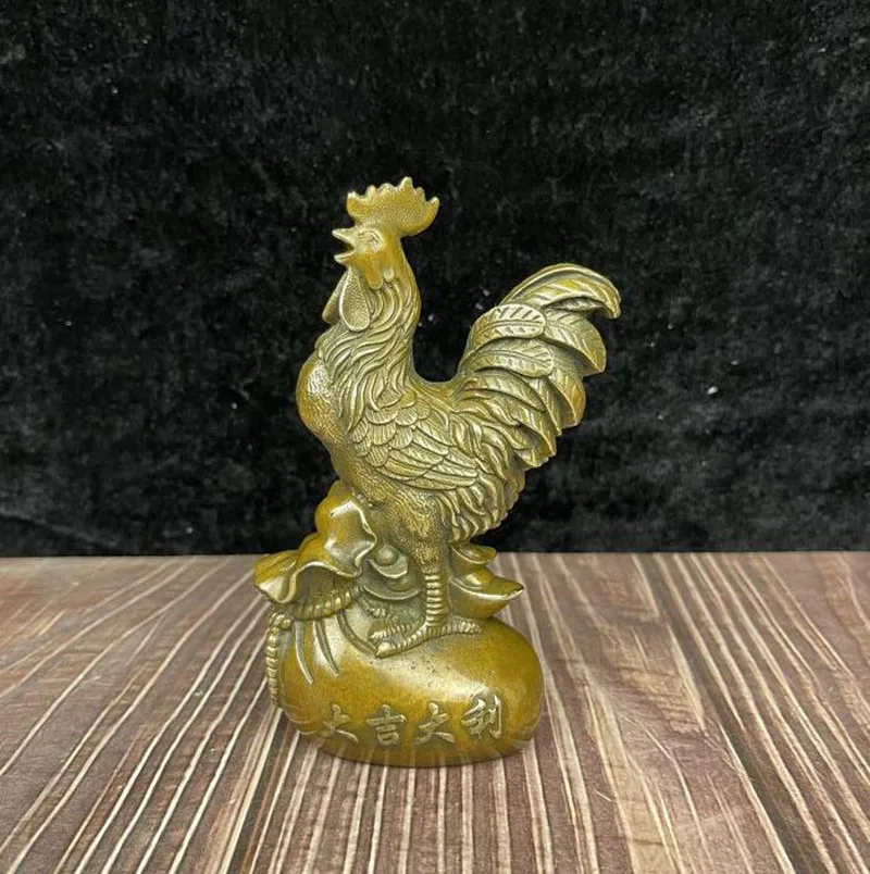 

Archaize brass recruit wealth Rooster desktop decoration crafts statue
