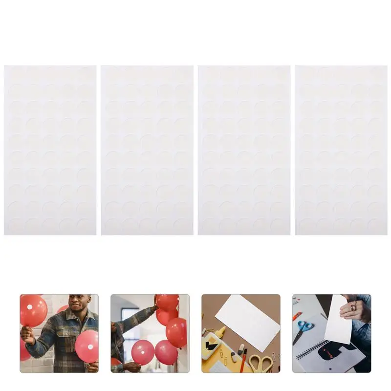 

200Pcs Double-sided Sticky Paste Double Side Adhesive Dots Double Sticky Tape DIY Material