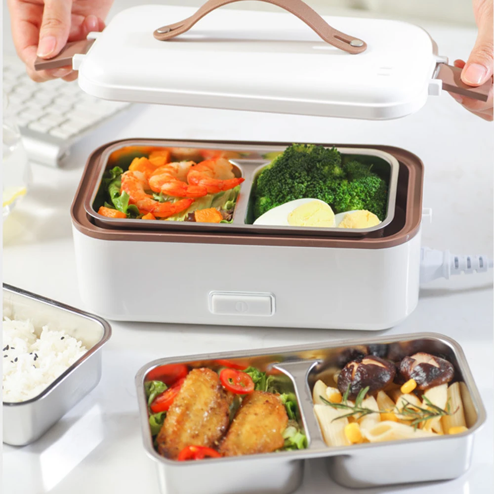 Портативный штепсельный Электрический Ланч-бокс контейнер для отопления и