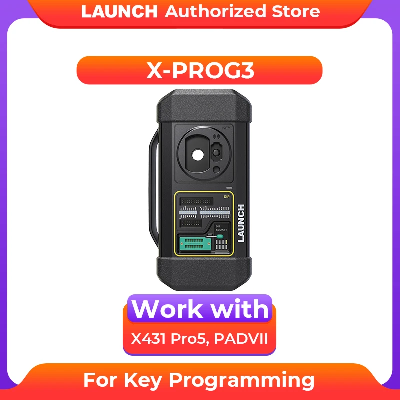 

LAUNCH X431 X-PROG 3, программатор автомобильных ключей, сканер Obd2, иммобилайзер XPROG3, умные ключи, пульт дистанционного управления X Prog3 для Launch Pro X431 V PLUS