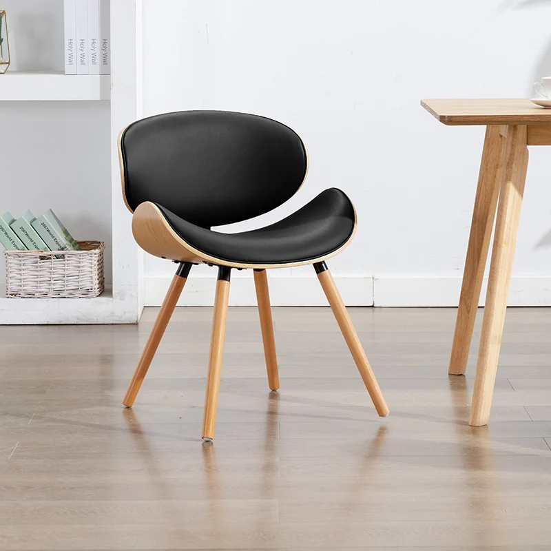 

Office Lounge Dining Chairs Living Room Mobile Individual Designer Chair Backrest Ergonomic Leather Cadeiras Balcony Furniture
