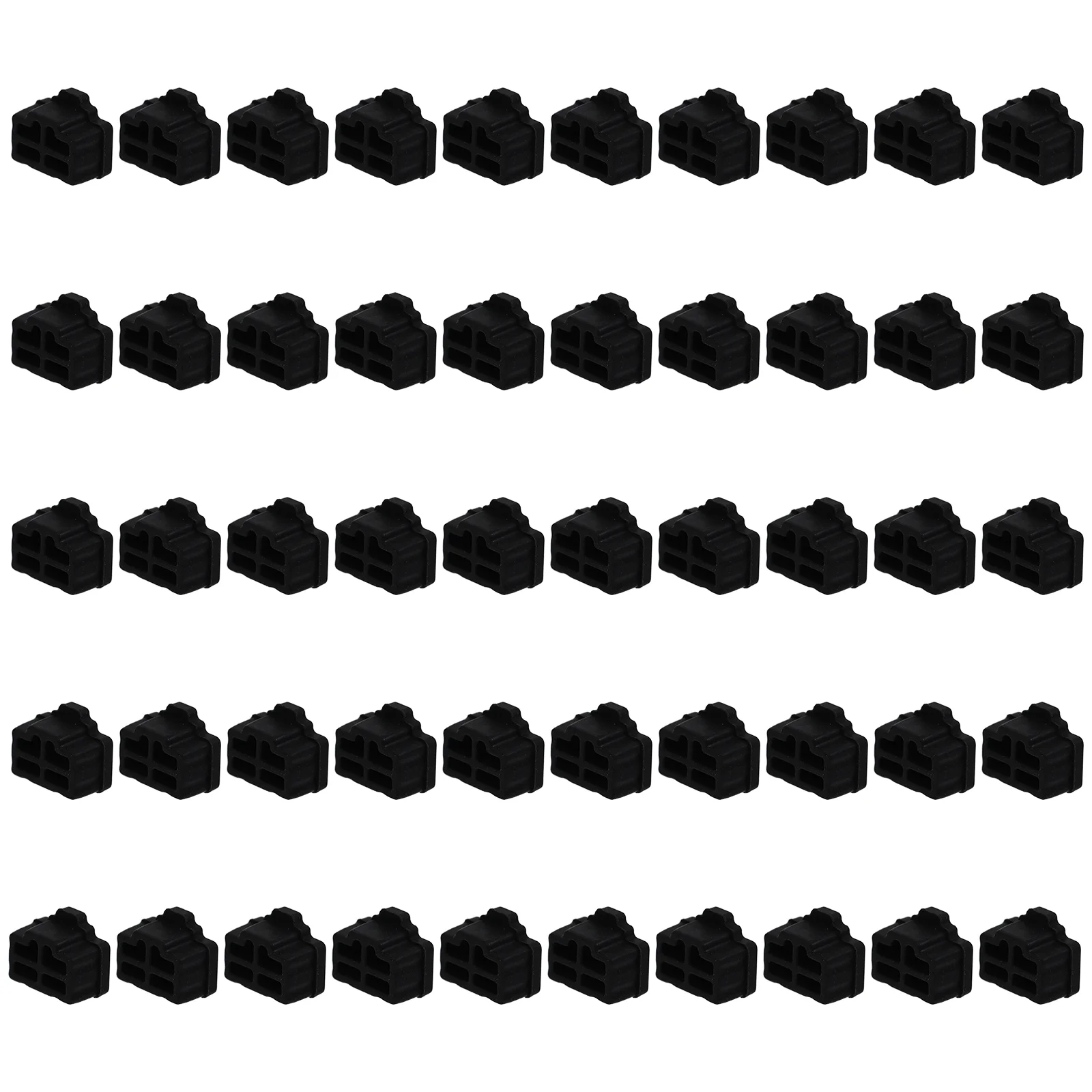 

Port Anti Plug Cap Cover Ethernet Hub Plugs Computer Usb Protector Rj45 Network Silicone Female