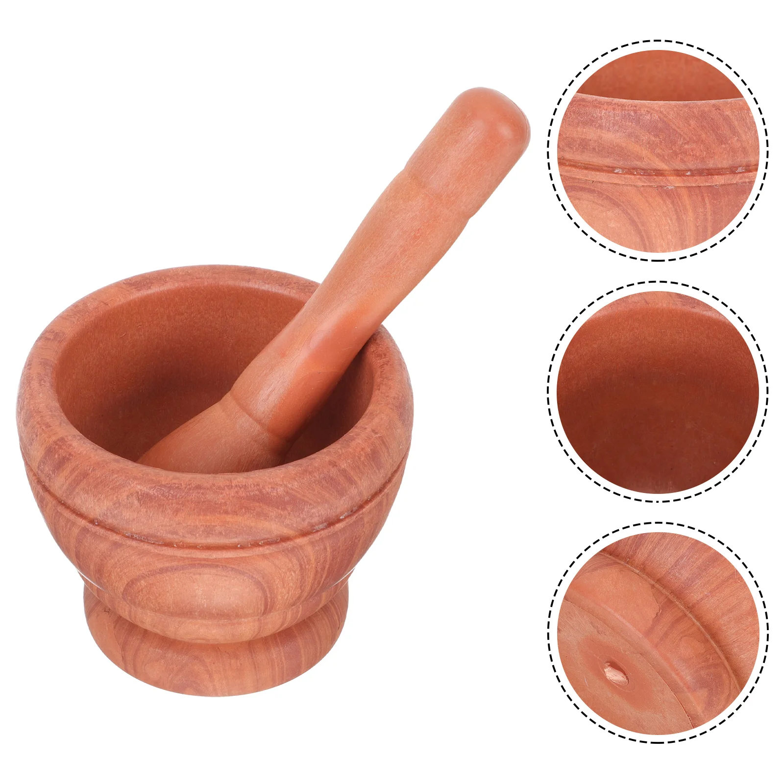 

Garlic Mortar Pestle Pestles Grinding Bowl Set Masherpounder Potspices Mortars Tool Smasher Ginger Crushgrind Herb Mashers