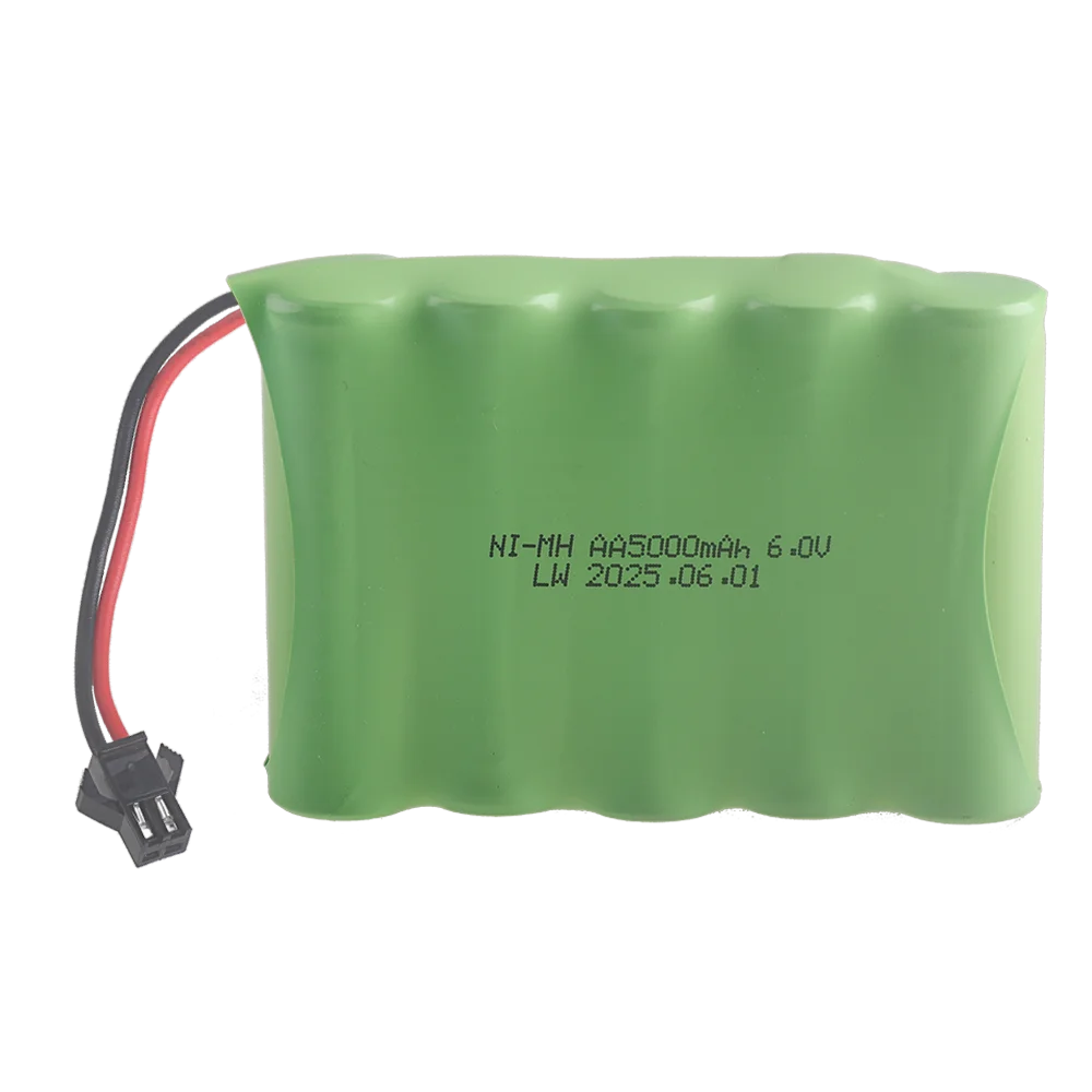 Фото Аккумулятор NiMH 6В 5000мАч с USB-зарядкой для радиоуправляемых игрушек, машинок, танков, грузовиков, роботов, пистолетов, лодок. Перезаряжаемый аккумуляторный блок AA Ni-MH 6В. №3