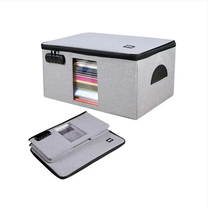 Document Organizer Storage Boxes Case File Holder Bill Folder Certificates Letter Envelope Card Bag Tray Home Office Container