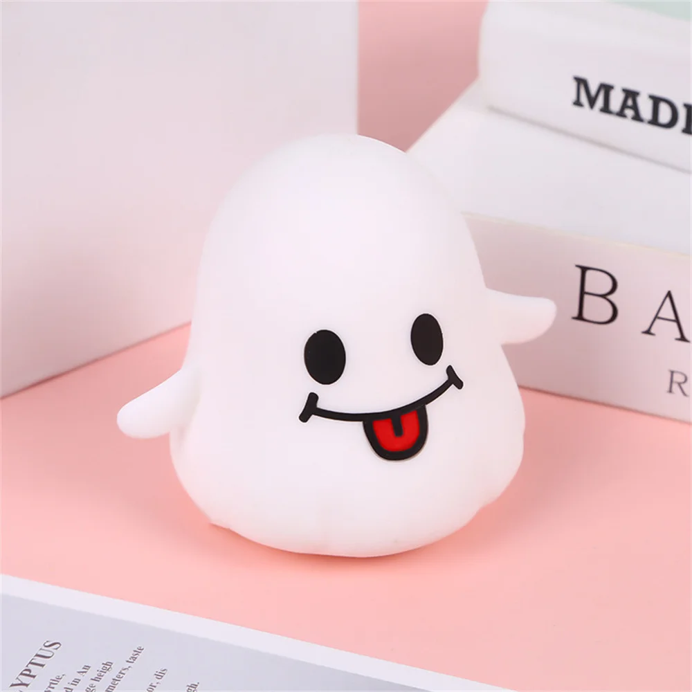 

Halloween Ghost Decompression Toy Single Delicate Slow Rebound Cute Unzip Toy Party Party Supplies Creative Shape Kneading Music