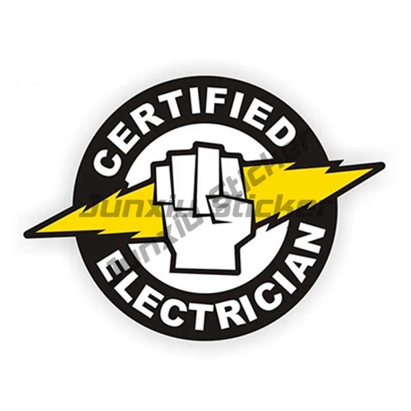 Стикеры для автомобиля с символом электрика магнитные шлемы ноутбуки гребли