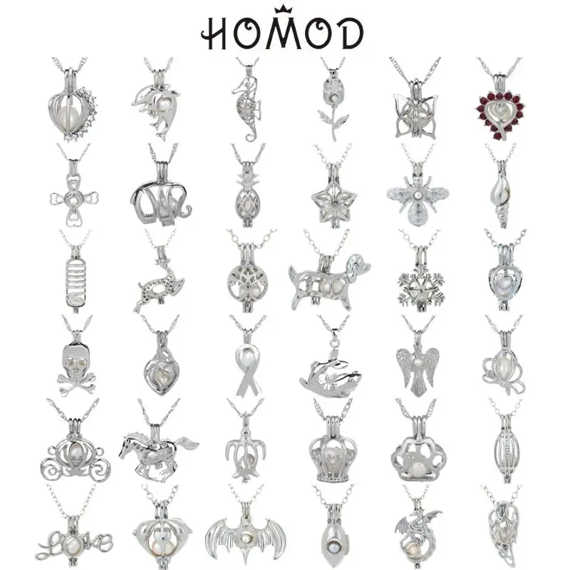 Жемчужное ожерелье HOMOD 12 видов подвеска в виде устрицы дропшиппинг - купить по