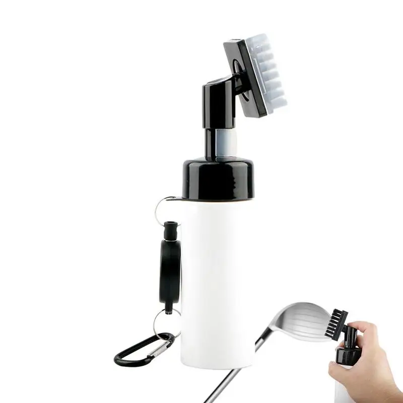 

Golf Club Cleaner Tool Water Dispenser Large Capacity Groove Cleaner Golf Cleaner Anti Loss Retractable Lanyard For Gyms
