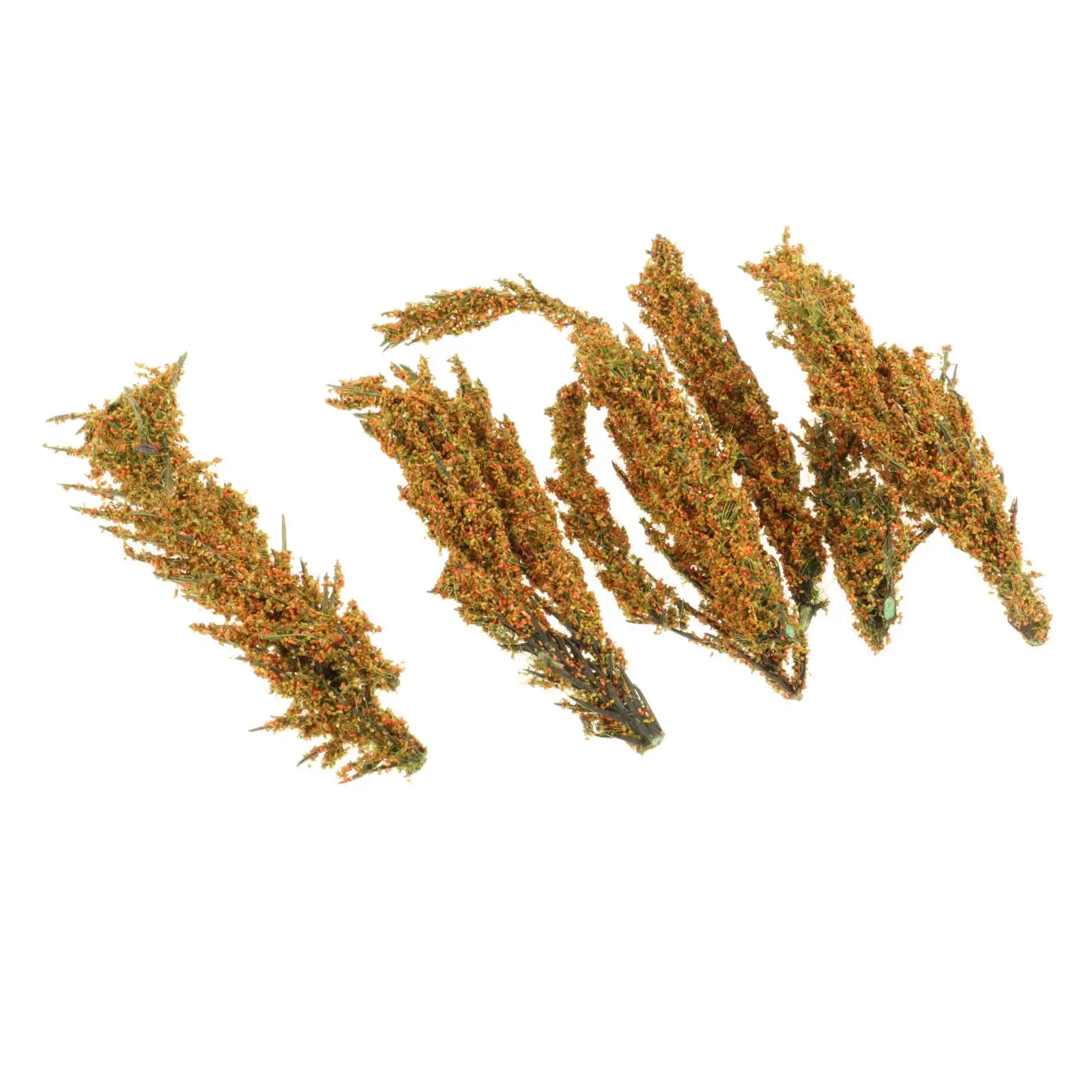 

Long Shrub Vegetation groups Bush Grass Tufts for Model Train Fairy Garden