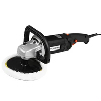 1400w electric car waxing polisher machine handheld m14 polisher 180mm car paint care variable speed household marble tile floor