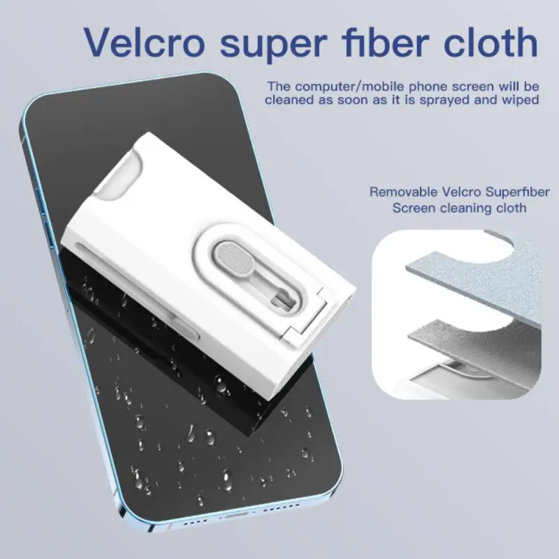 

Встроенный инструмент для чистки телефона, многофункциональный съемник для клавиш, инструменты для чистки экрана телевизора, губка, инстру...