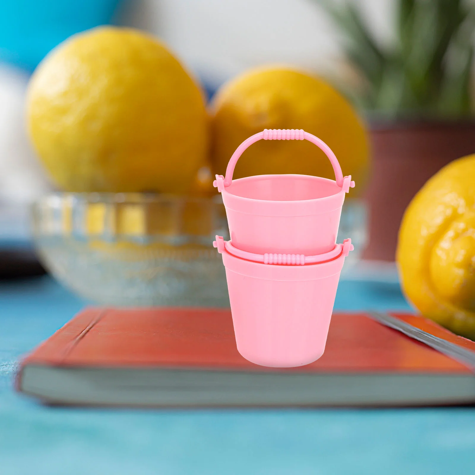 15 шт. искусственное мини-ведро детские игрушки кукольный домик для рыбалки